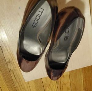 Brown heels